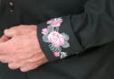 Embroidered cuff